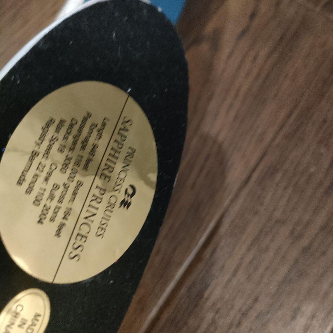 サファイアプリンセス　模型　豪華客船　クルーズ船　置物　プリンセスクルーズ