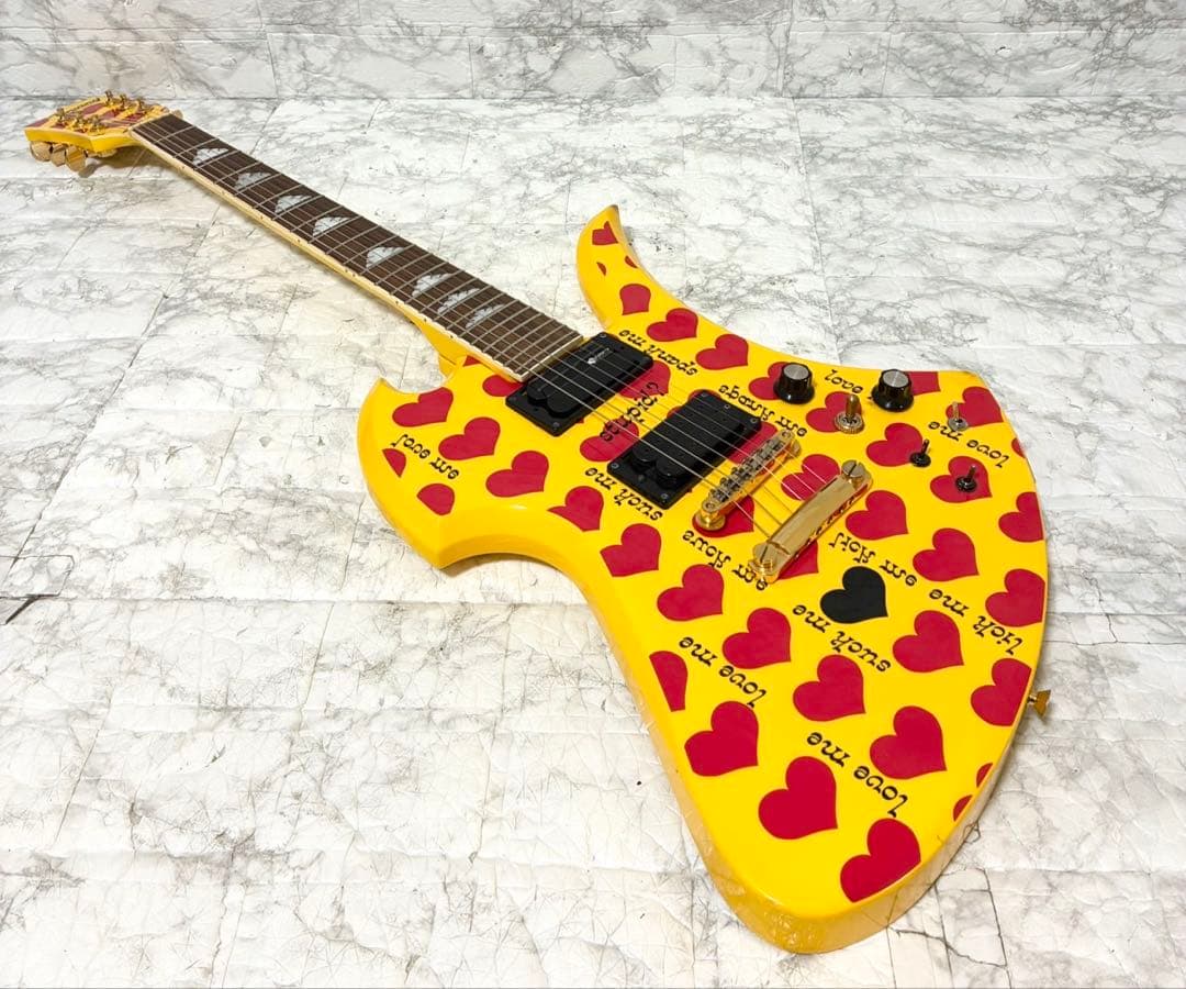 【整備済】Burny MG-145S hide シグネチャー イエローハート