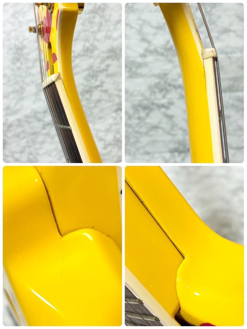 【整備済】Burny MG-145S hide シグネチャー イエローハート