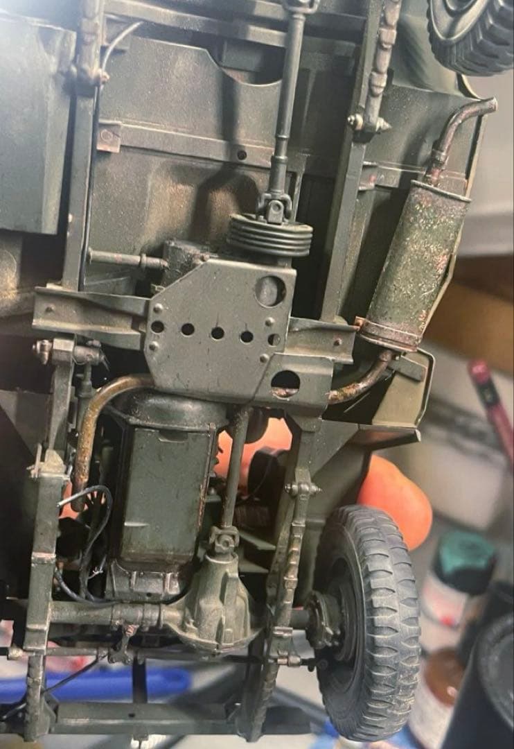 タコム1/16米陸軍 1/4トン 4X4 G503 ユーティリティトラック完成品