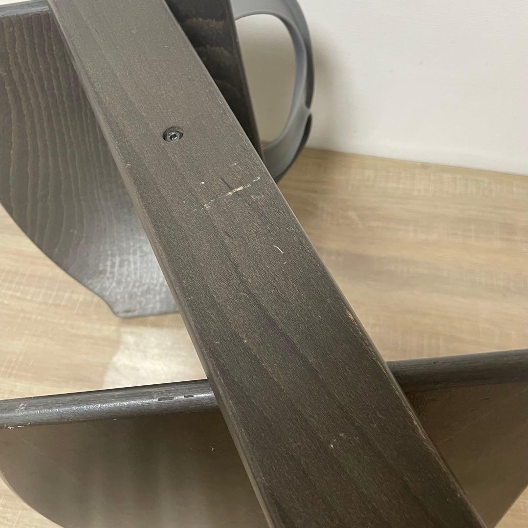 ストッケ　トリップトラップ　ストームグレー　ベビーセット付 S/N4