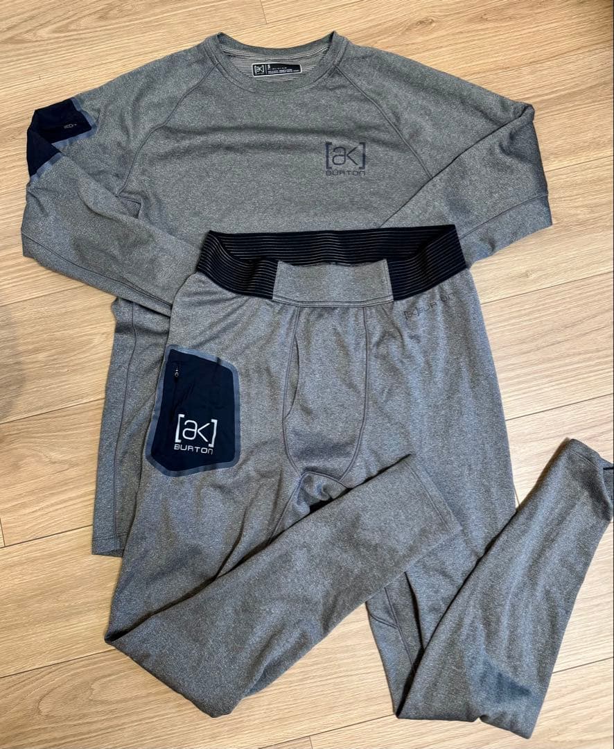 上下セット）Burton [ak] ベイカー ベースレイヤー メンズS