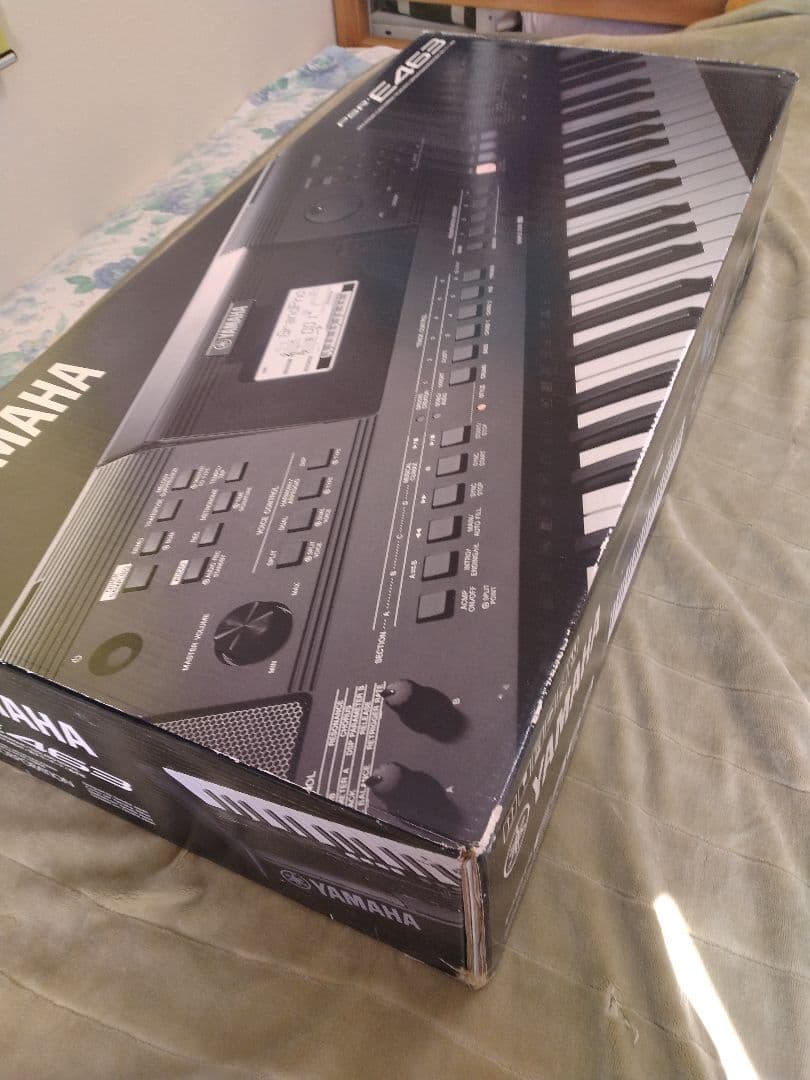 中古良品　ヤマハ PSR-E463 ポータトーン キーボード 電子ピアノ