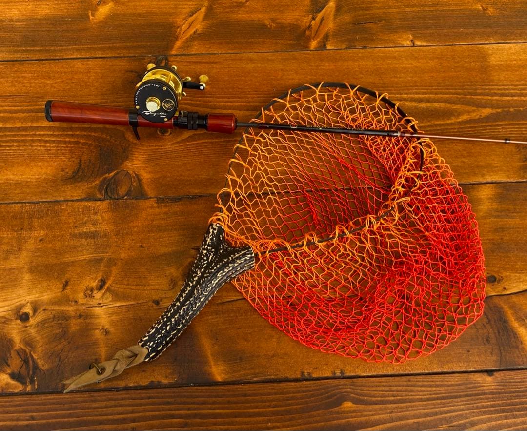 トラウトロッド　クリアブラウン　渓流釣り　ベイトロッド　山女魚　4ft〜5ft