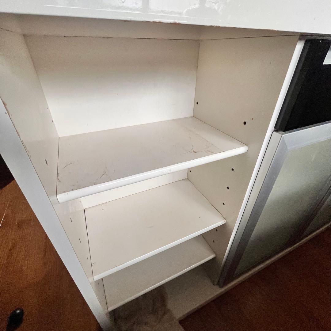 ニトリ　バーカウンター(パース2)120 収納付き