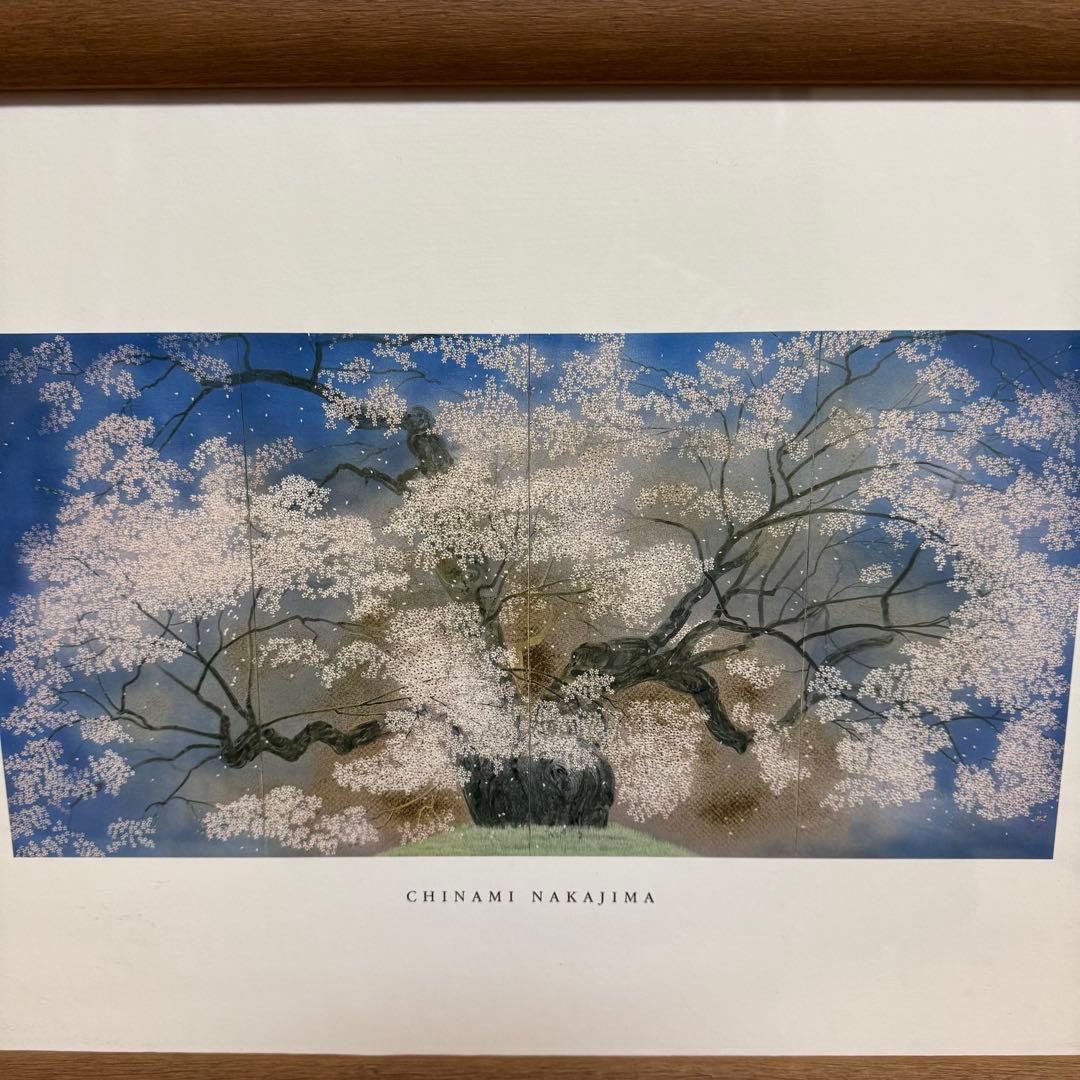 CHINAMI NAKAJIMA 桜の木 日本画