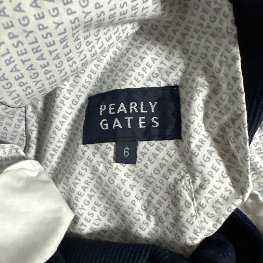 【希少】パーリーゲイツ ブラック LINEキャラクター　刺繍パンツ