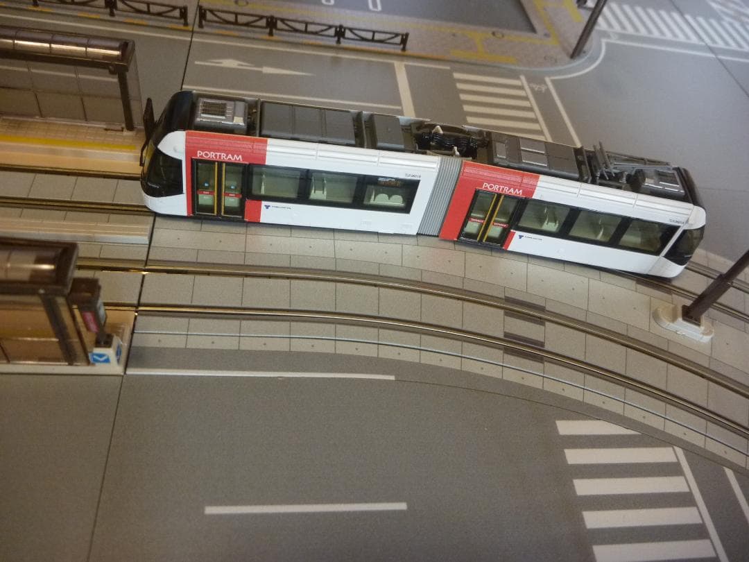 KATO ユニトラム スターターセット 富山ライトレール レイアウト Nゲージ