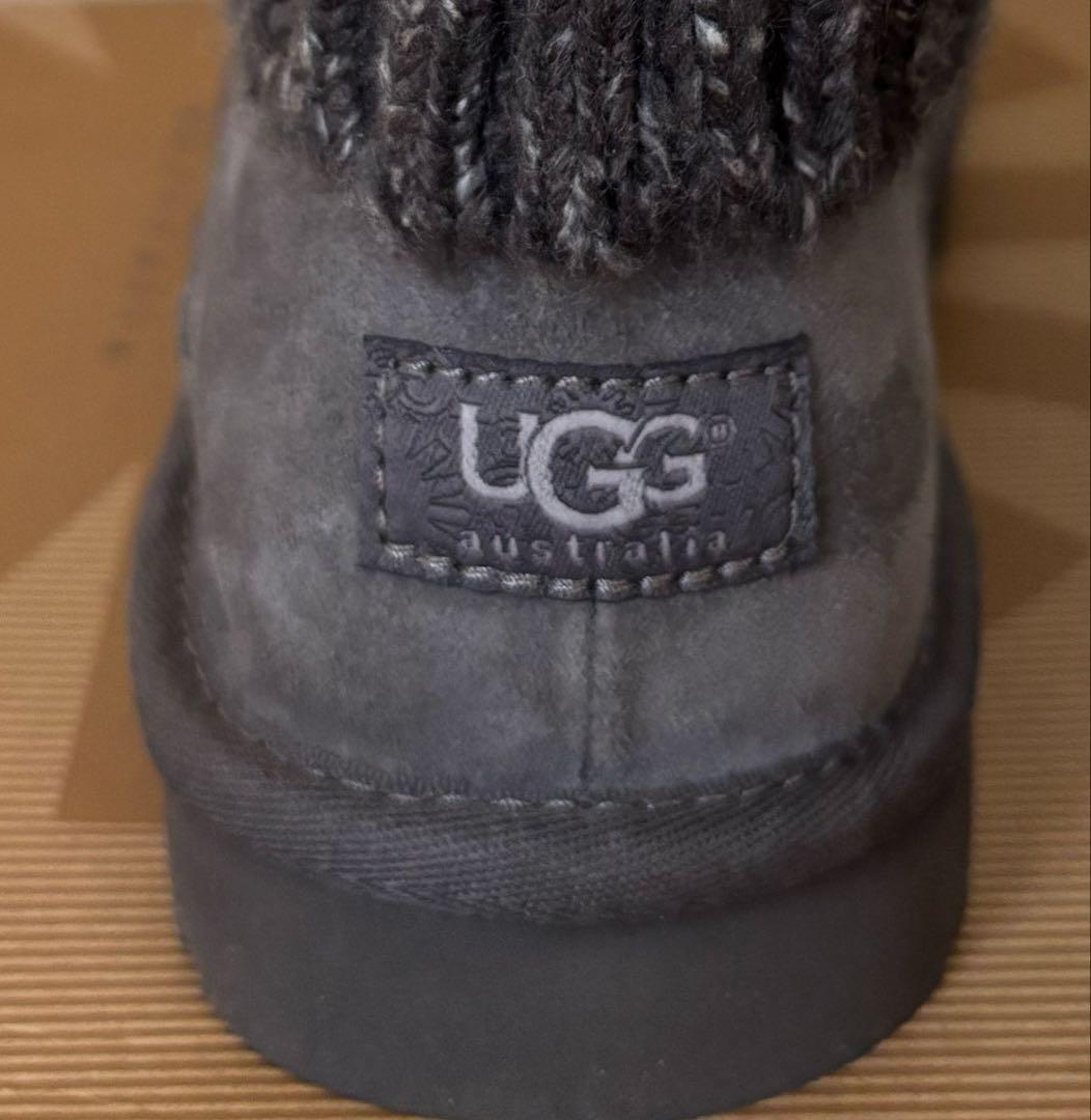 UGG アグ Cambridge ケンブリッジ ムートンブーツ US7 グレー