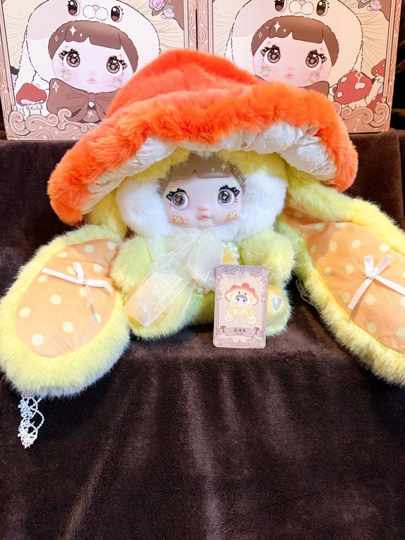 TOPTOY Nommi 400% v2 キノコ帽子 2体セット おまけ付き♡