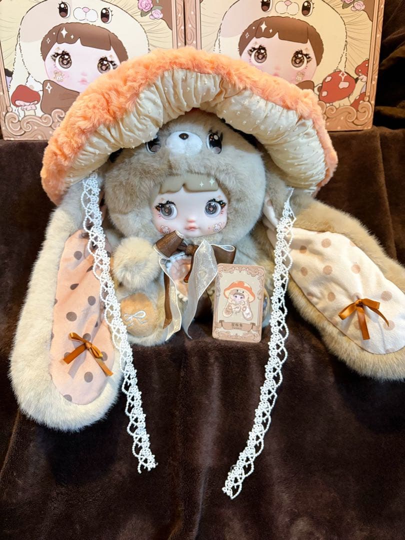 TOPTOY Nommi 400% v2 キノコ帽子 2体セット おまけ付き♡