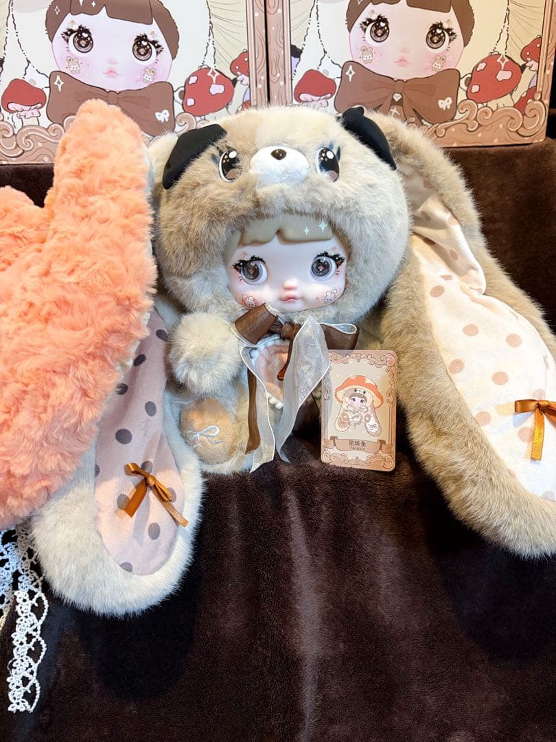 TOPTOY Nommi 400% v2 キノコ帽子 2体セット おまけ付き♡