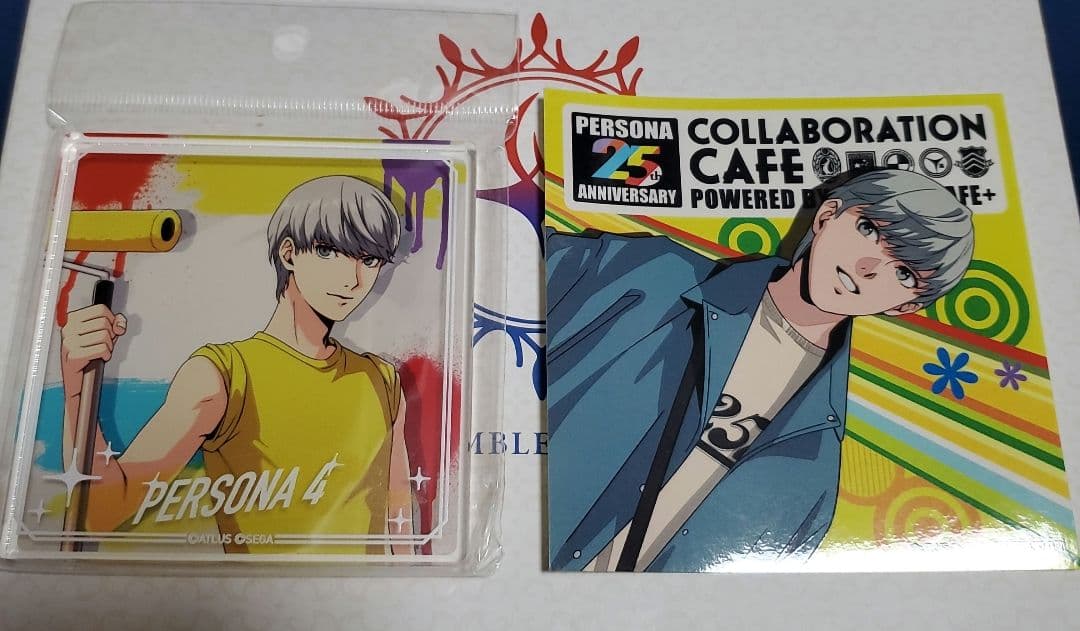 ペルソナ4 25周年 アクリルブロック 鳴上悠