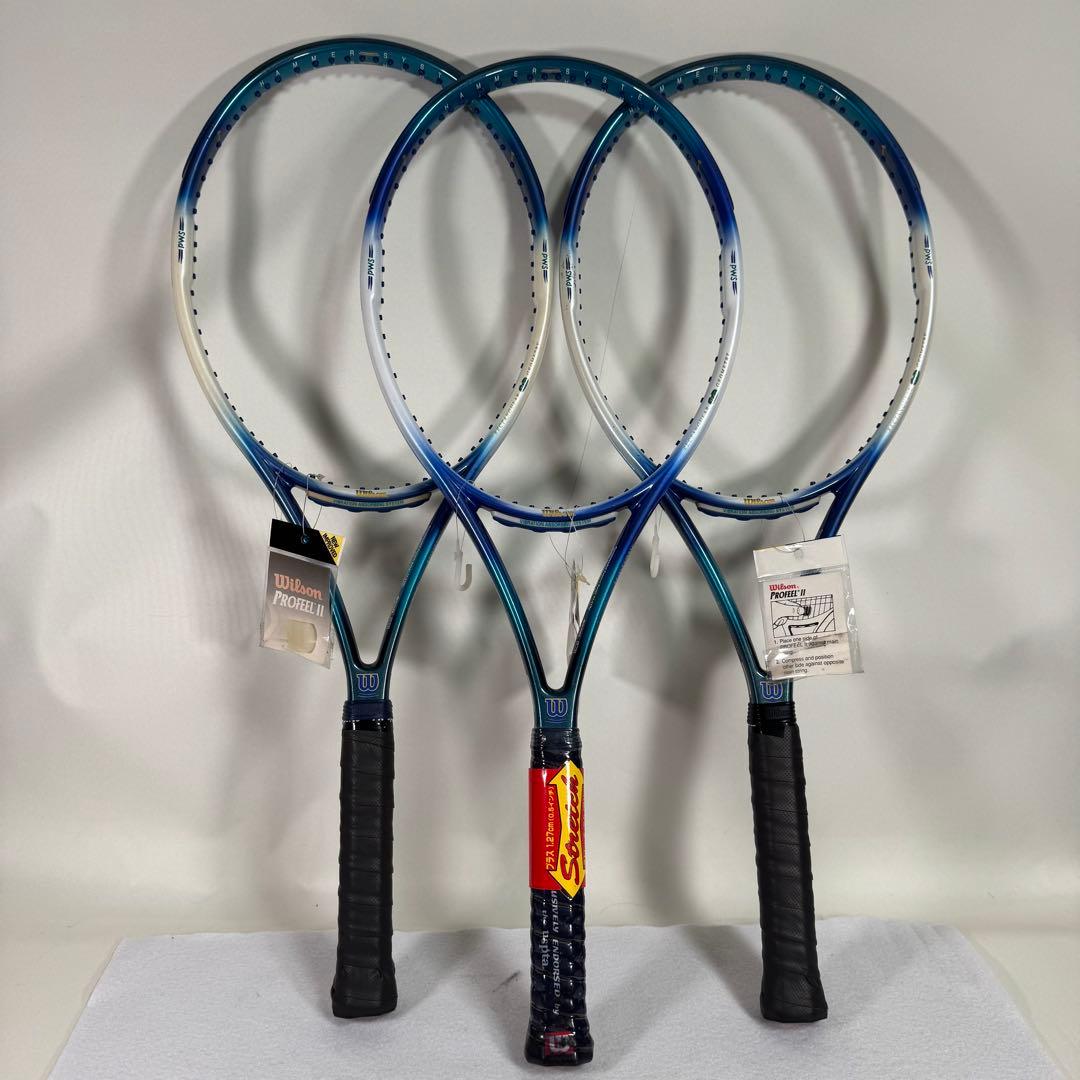 ウィルソン　ハンマー　5.9 テニスラケット　3本セット
