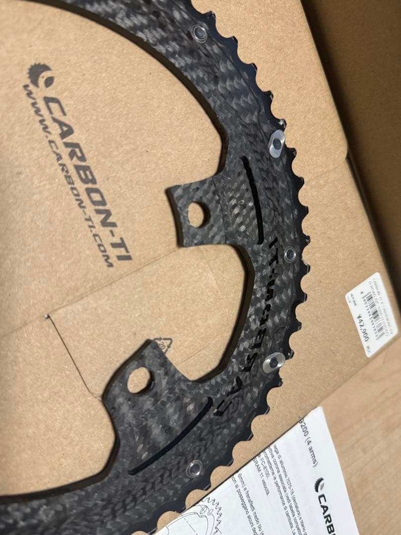 carbon ti チェーンリング　デュラエース9200/9100用54T