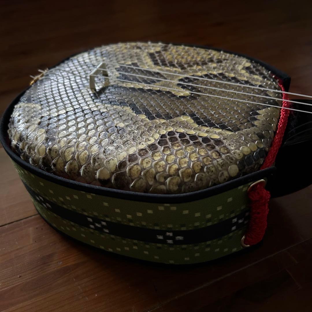 ume◼️宮古島より◼️ホンモノ本皮三線④◼️女性◼️沖縄◼️初心者◼️サンプル音源◼️