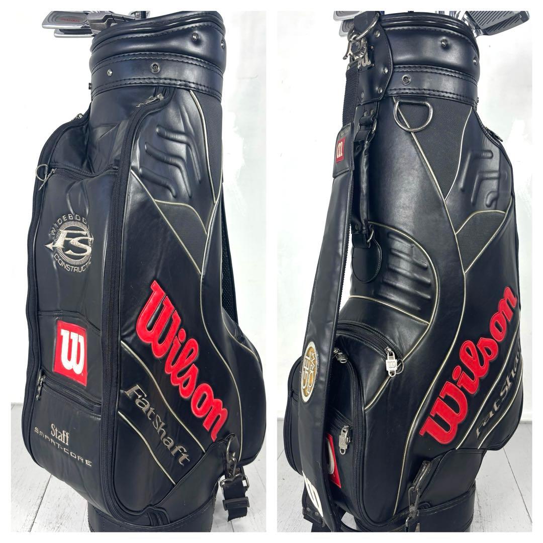 本格派 メンズゴルフクラブ 13本 フルセット ゴルフセット お試し ウィルソン