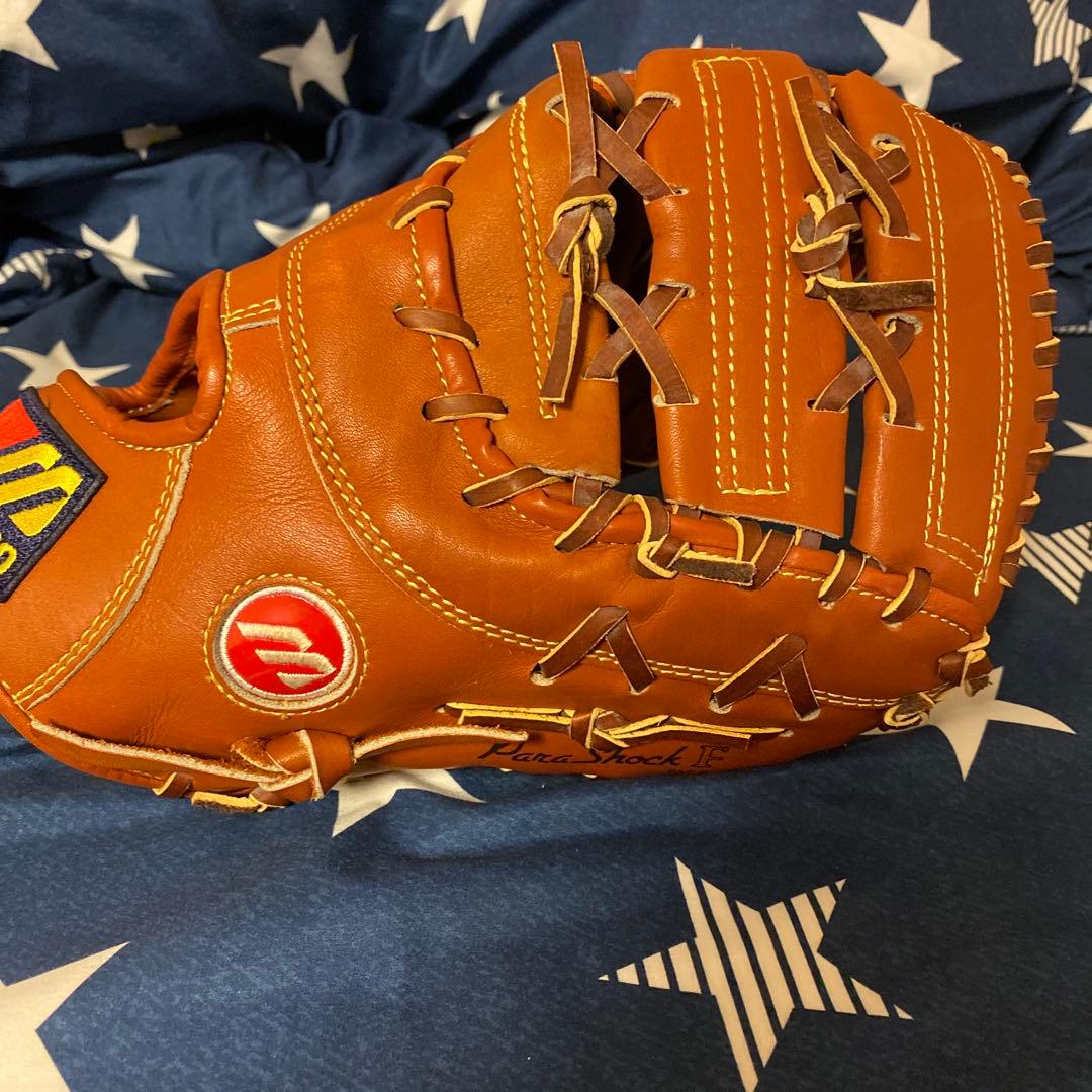 Mizuno ParaShock F 軟式グローブ ブラウン