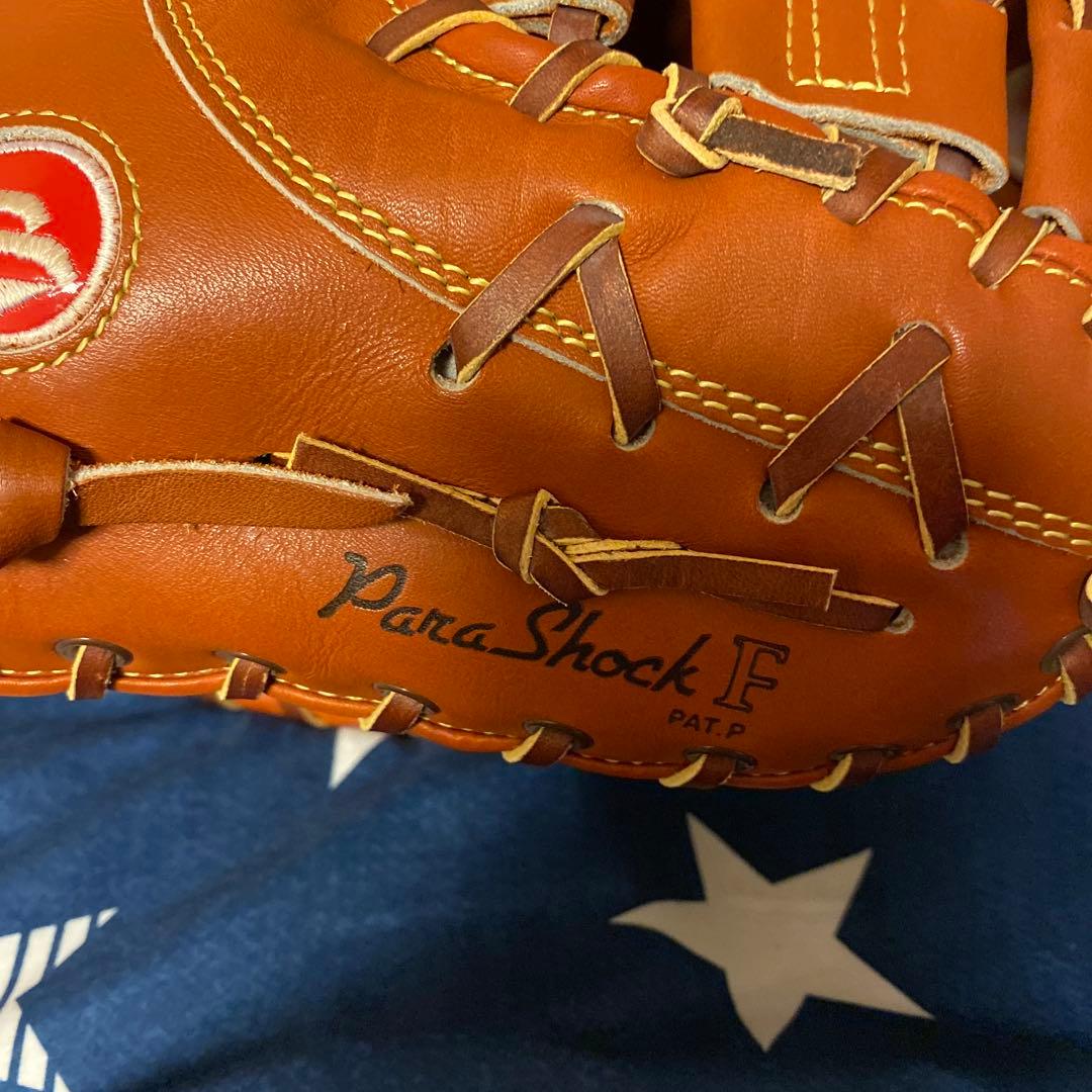 Mizuno ParaShock F 軟式グローブ ブラウン