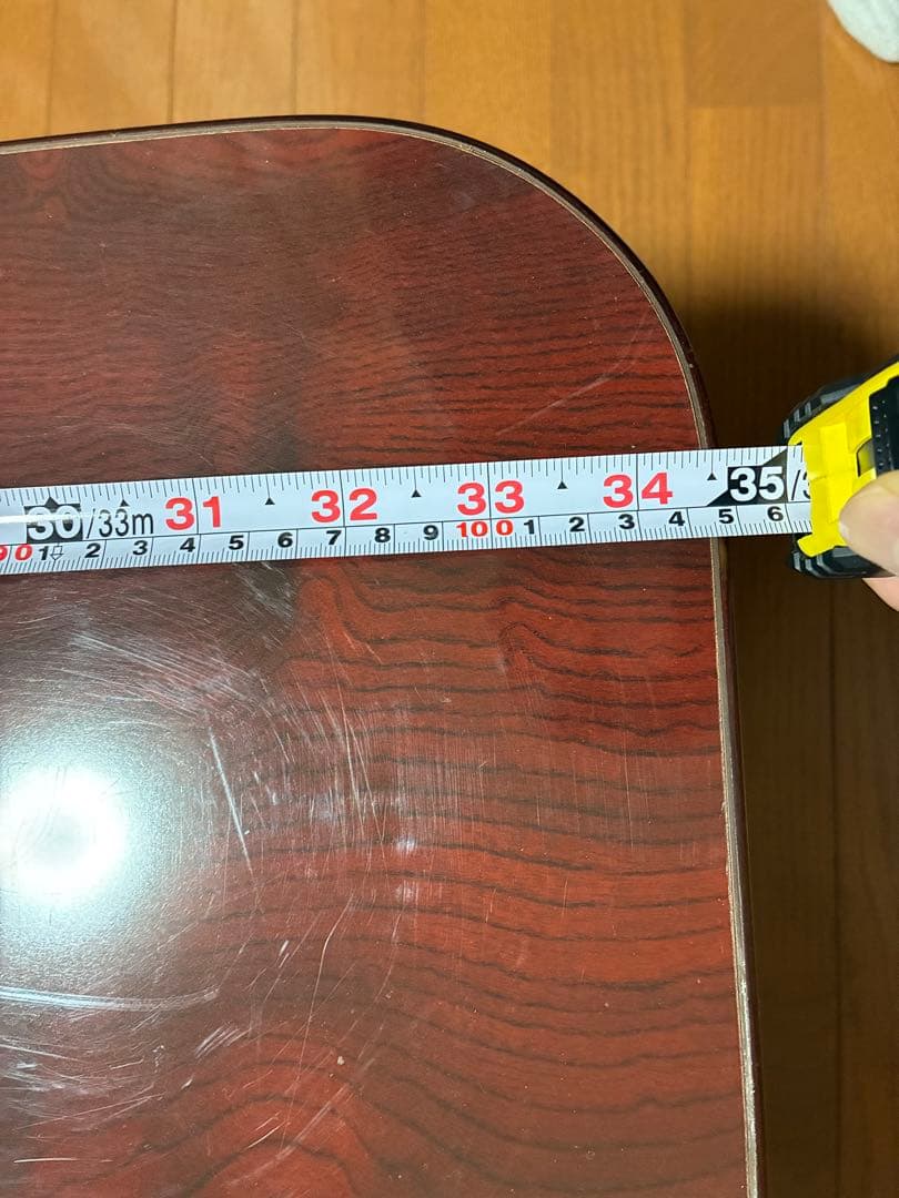 木製四角形座卓 ダークブラウン