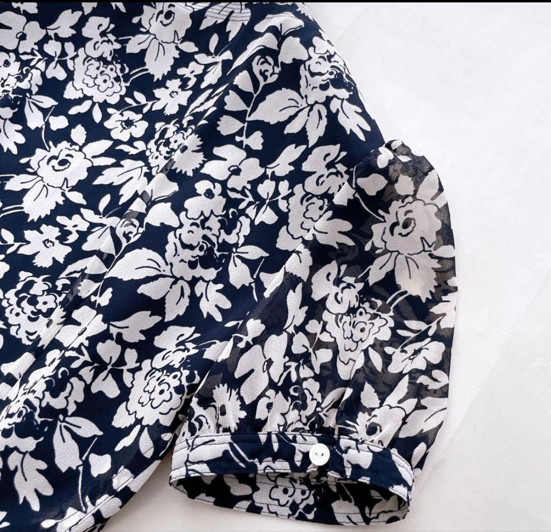 ポロラルフローレン　花柄ラップカシュクールワンピース