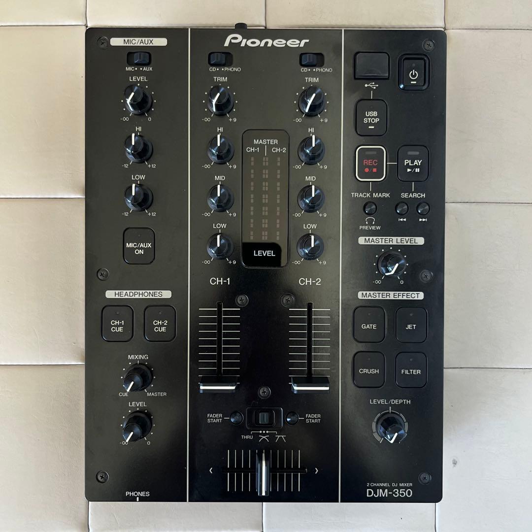 DJM-350 Pioneer パイオニア DJミキサー 送料込み DJM350
