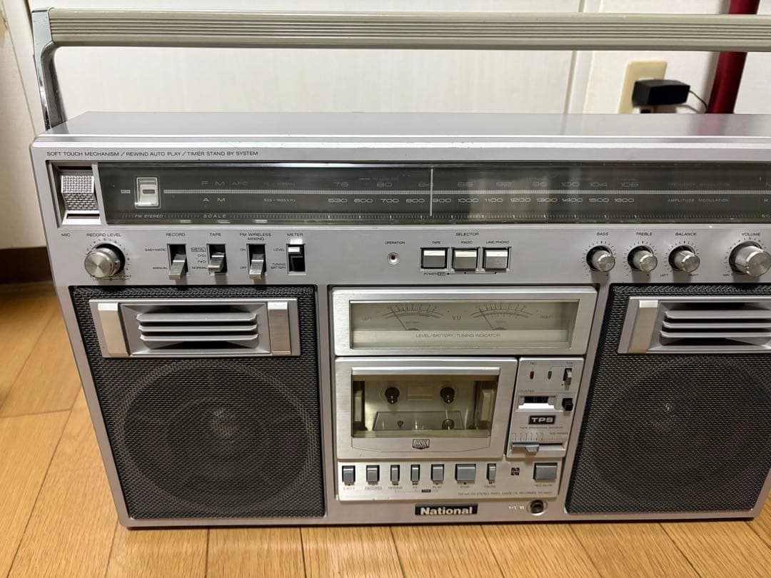 ナショナルラジカセ RX–5600 動作品　レトロ