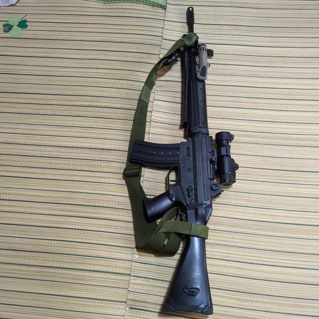 ９９式エアガン ブラック 光学サイト付き