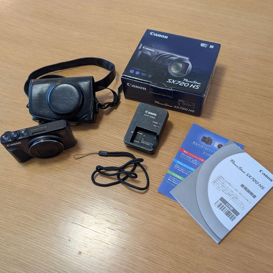 ★ケース付き★Canon デジタルカメラ PowerShot SX720HS