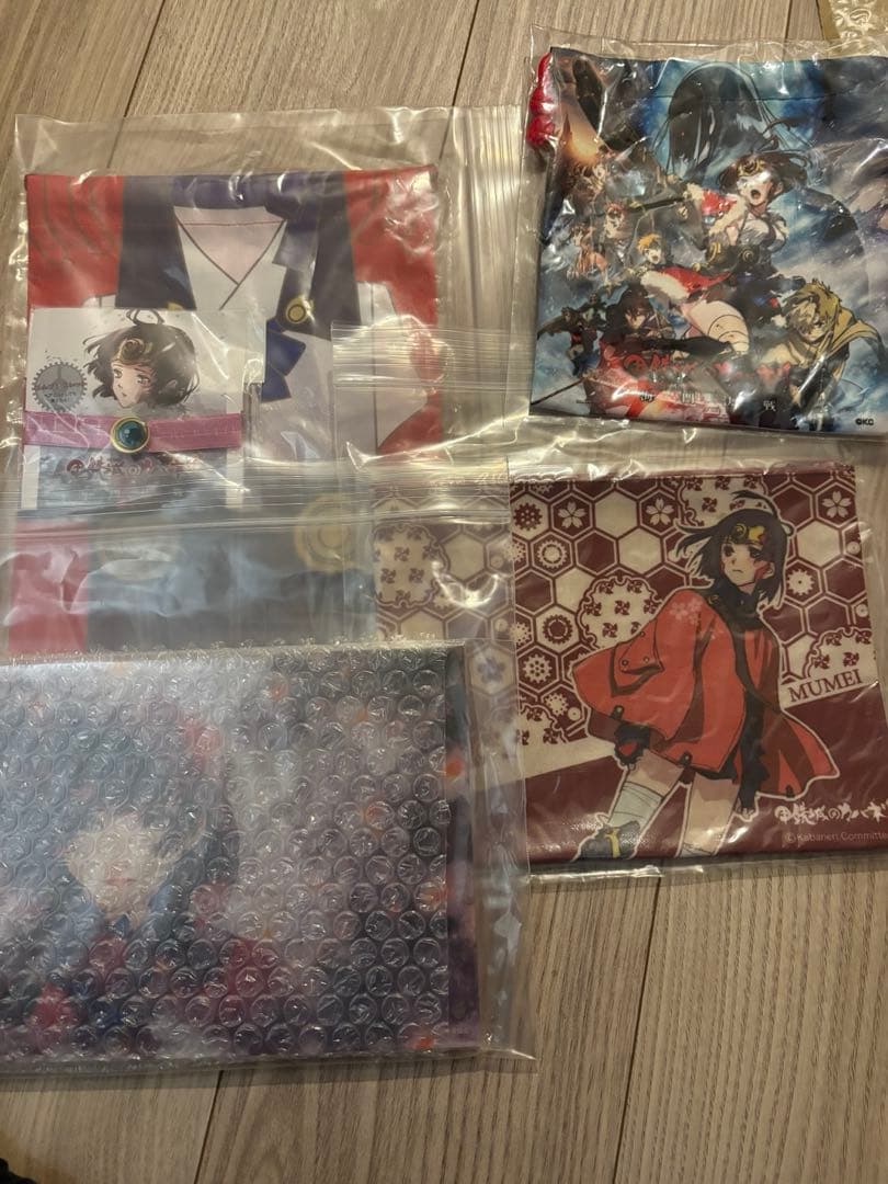 甲鉄城のカバネリ　アクスタ等グッズセット