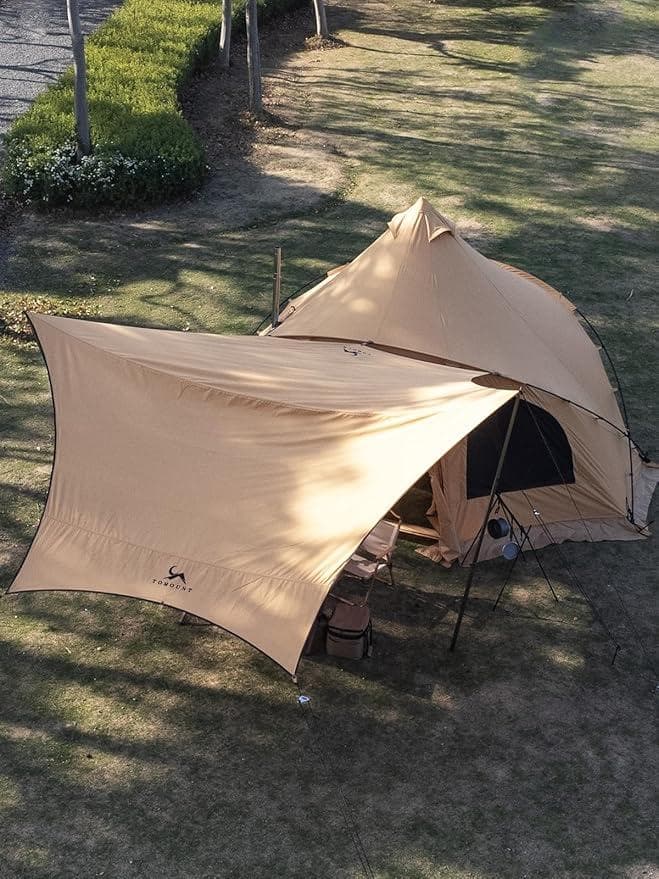 TOMOUNT MOGURA TCテント（ワンポール+2本ポール）&タープセット