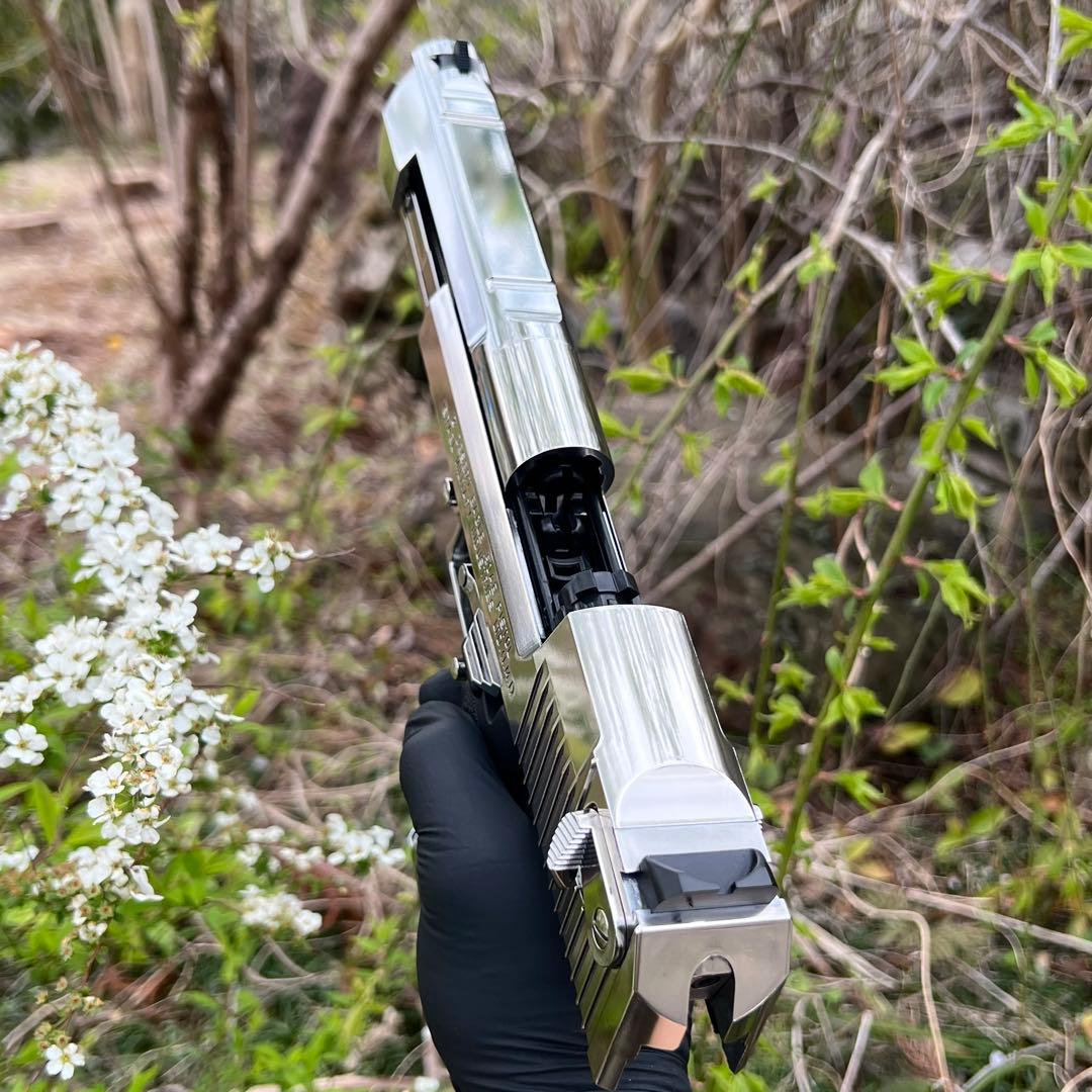 東京マルイ　デザートイーグル50AE クロームステンレス