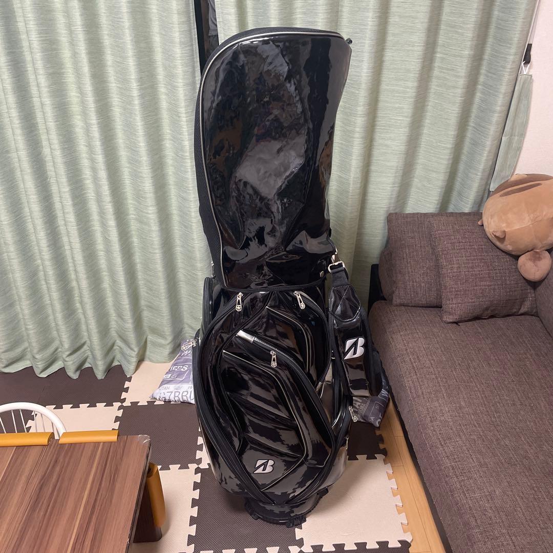 BRIDGESTONE ブラックキャディバッグ