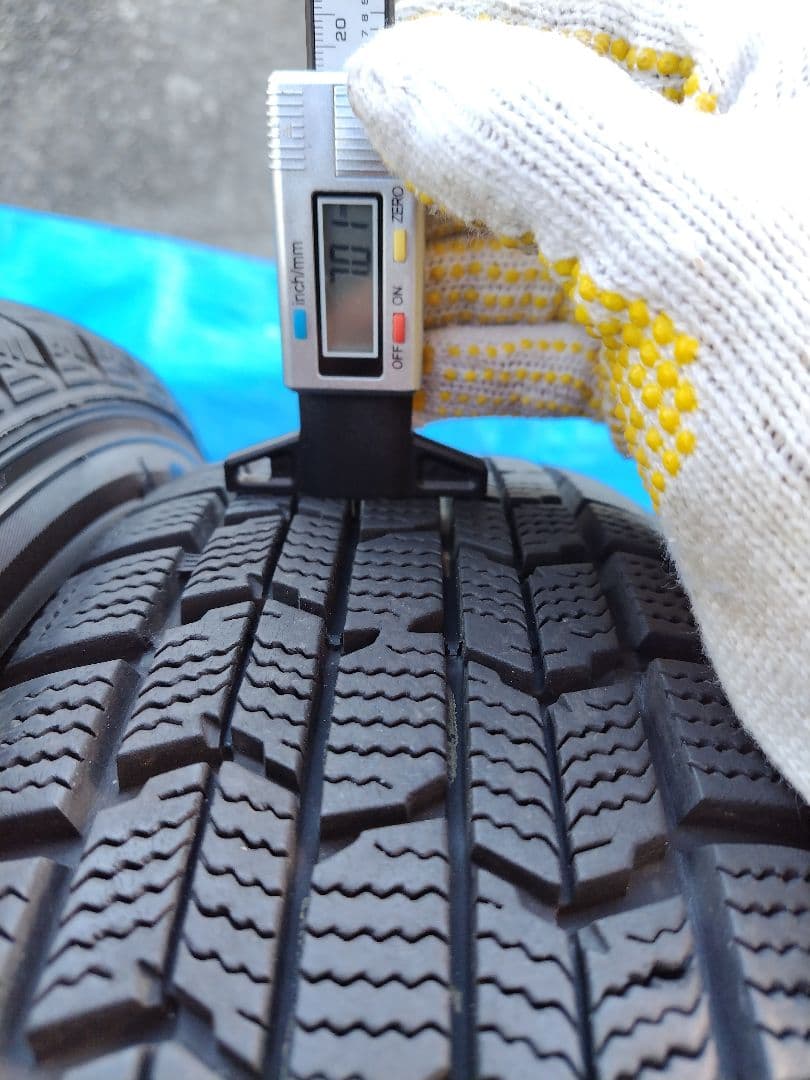 165/65R14【2/2】スタッドレスタイヤ、スチールホイール付、2本分割