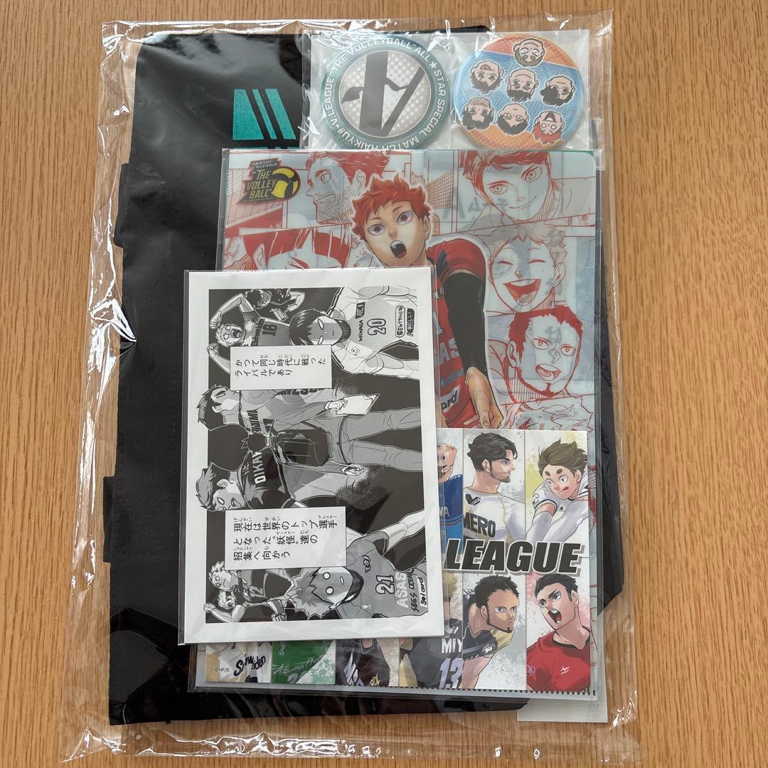 ハイキュー!! Vリーグ　チームセット・缶バッジ