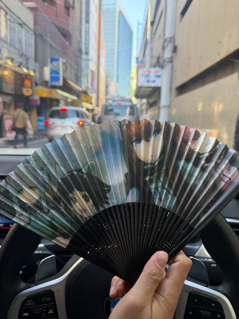 シュタインズ・ゲート 牧瀬紅莉栖&椎名まゆり　扇子