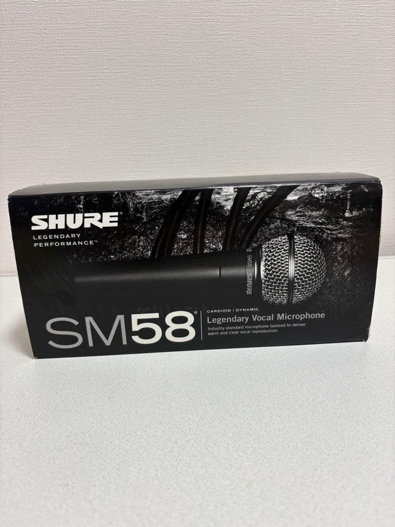 【美品】SHURE SM58 ダイナミックマイク 本体