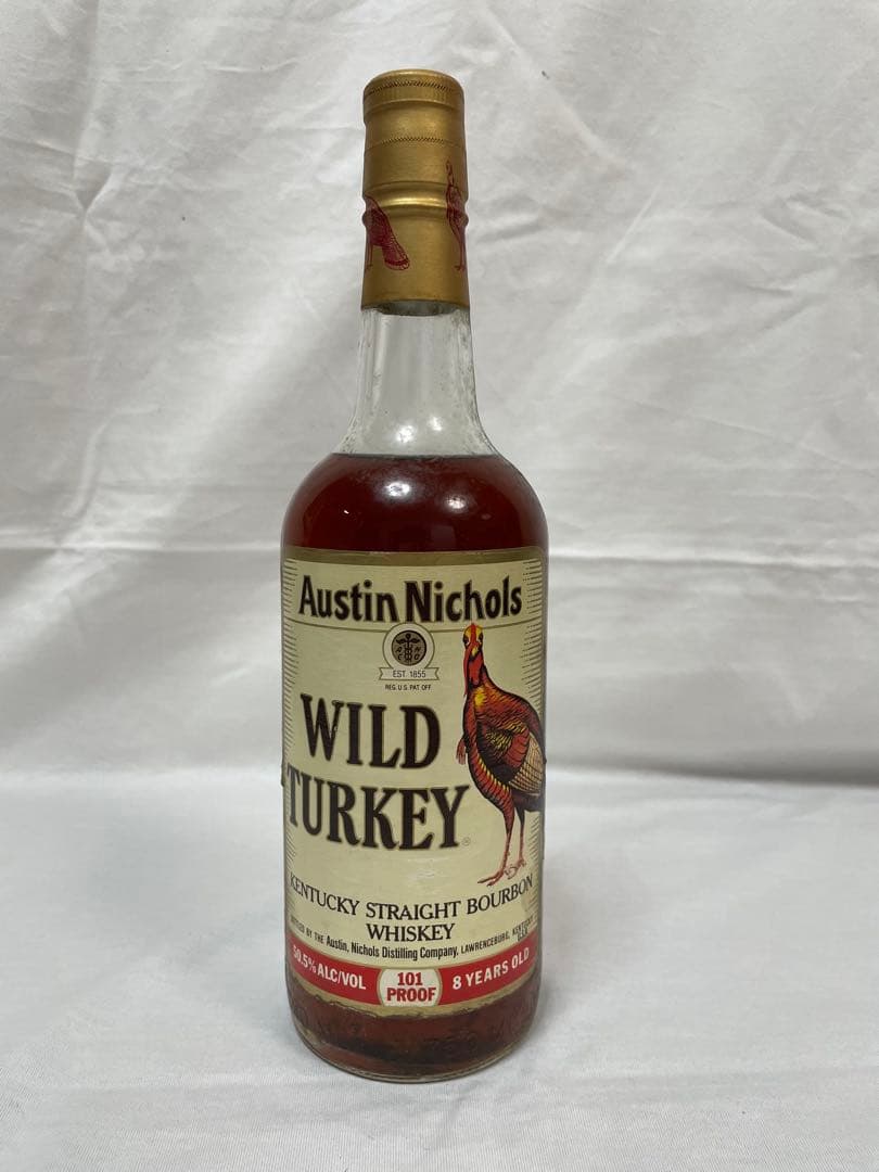 0104 WILD TURKEY ワイルドターキー 8年 旧ラベル