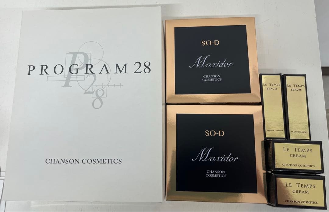 プログラム28＆マキシドールキット＆ルタン2品ミニ2セット【新品】シャンソン