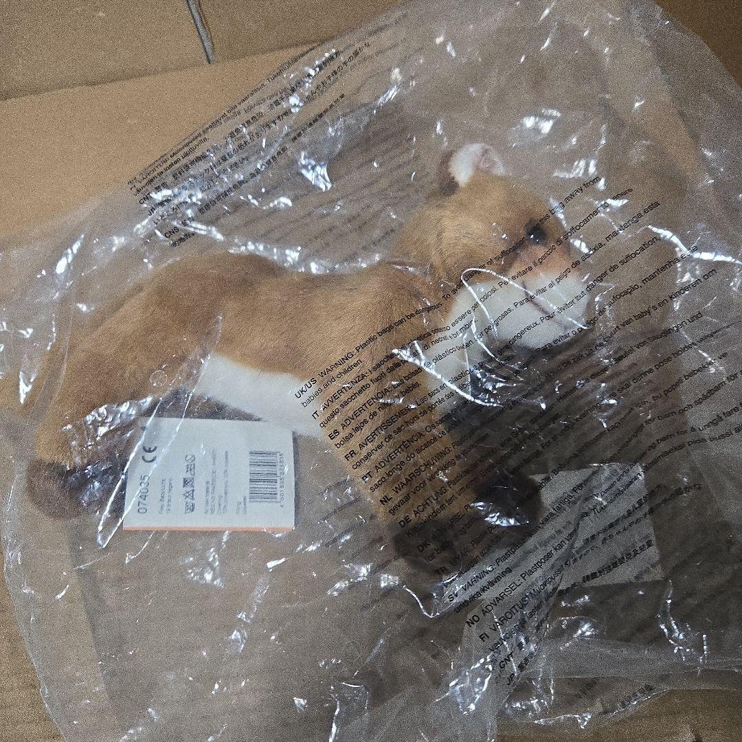 シュタイフ(steiff) 赤ちゃんキツネのフォクシー 19cm 074035