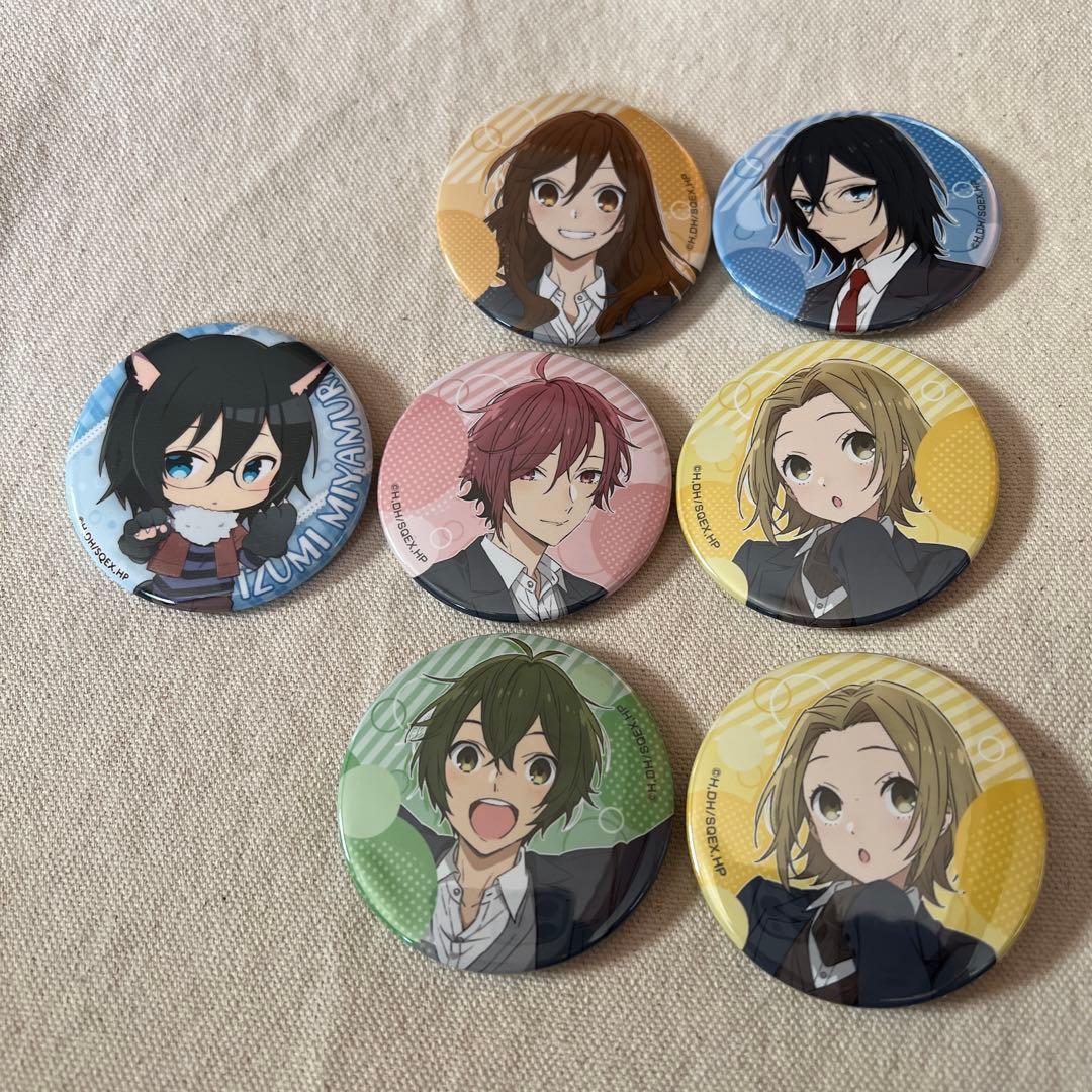 ホリミヤ キービジュアル ふぉーちゅん 缶バッジ まとめ 売り
