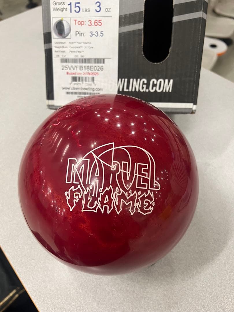 新品 MARVEL FLAME 15ポンド3オンス