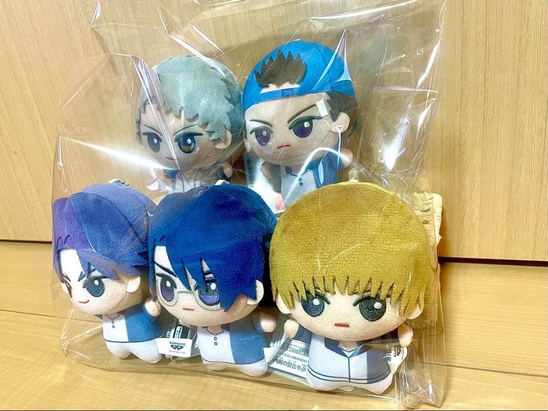 ☆美品☆テニプリ　新テニスの王子様　ちびぐるみ　氷帝セット　跡部景吾　忍足侑士