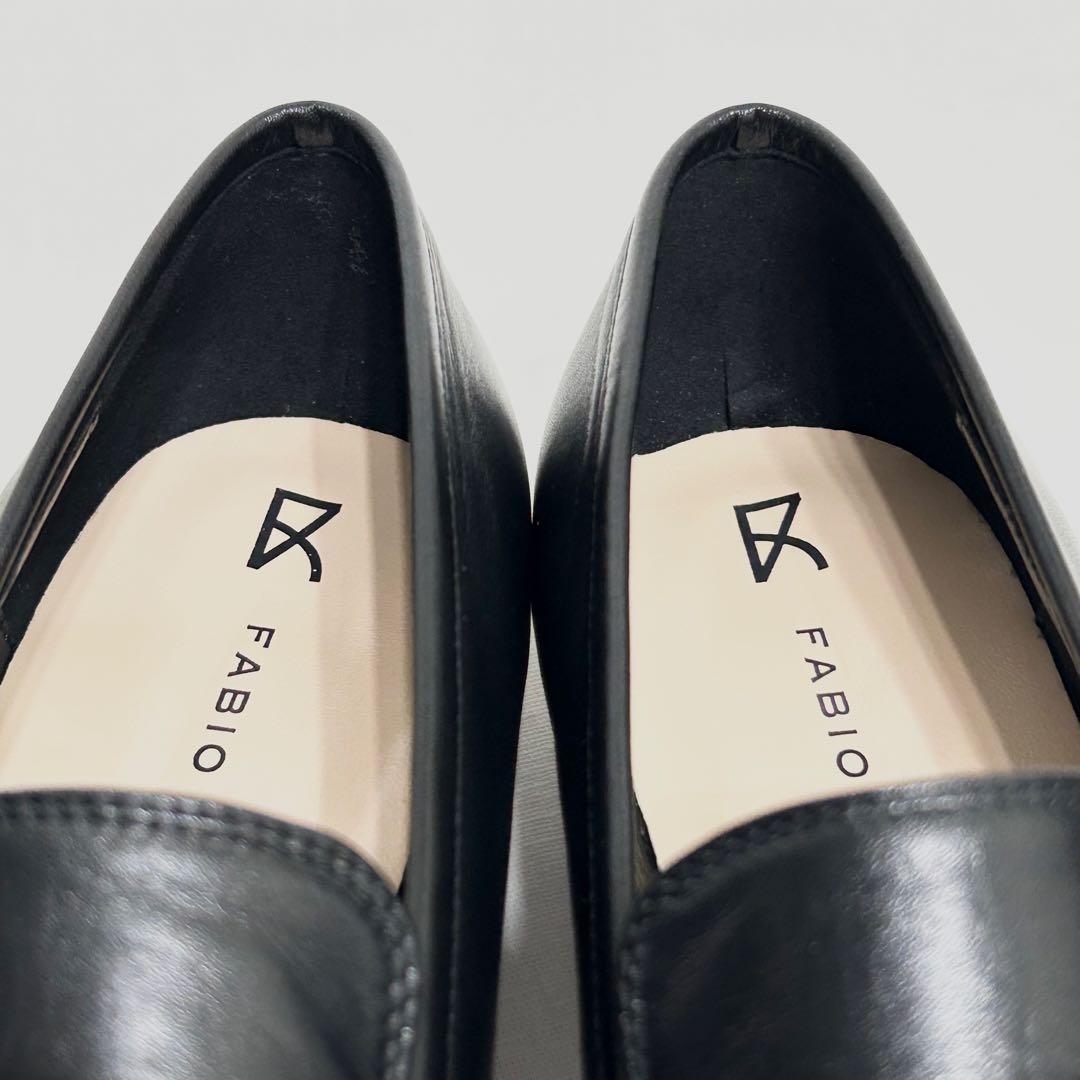 ■定4万 24AW 美品 ファビオルスコーニ 39 24.5〜25 ローファー