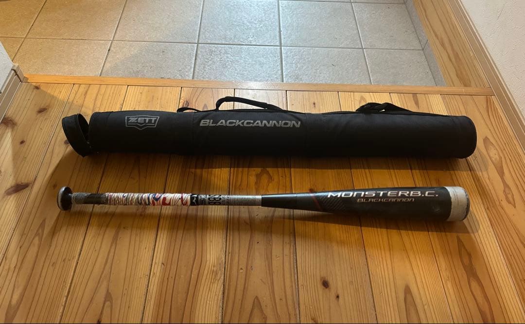 ZETT モンスターブラックキャノン 軟式少年用 80cm