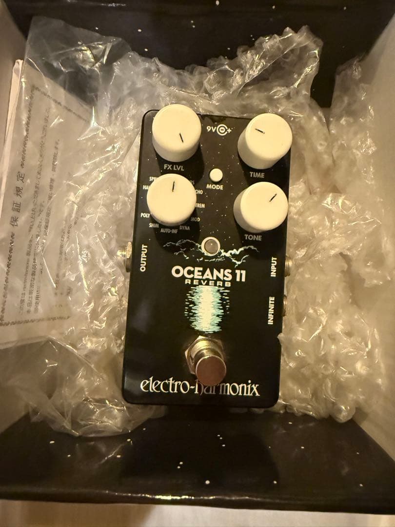 Electro-Harmonix Oceans 11 リバーブエフェクター