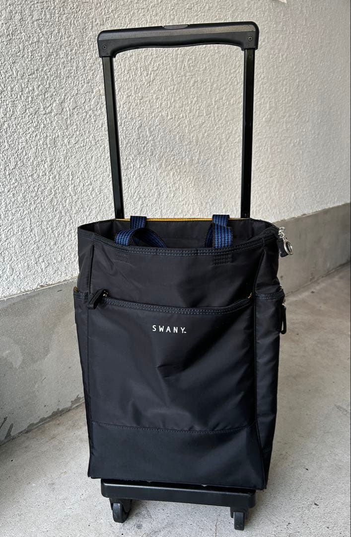 【完売品】SWANY D-342 レルタ L21 ショッピングカート 4輪 黒