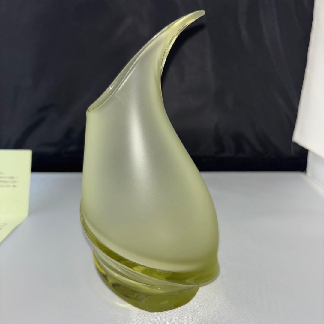 第2回北近江サケグラス公募展受賞作品　鹿田洋介「かもす」ぐい呑徳利揃え　未使用品