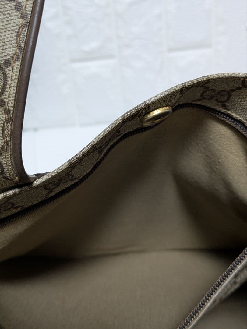 GG柄トートバッグ ブラウン系