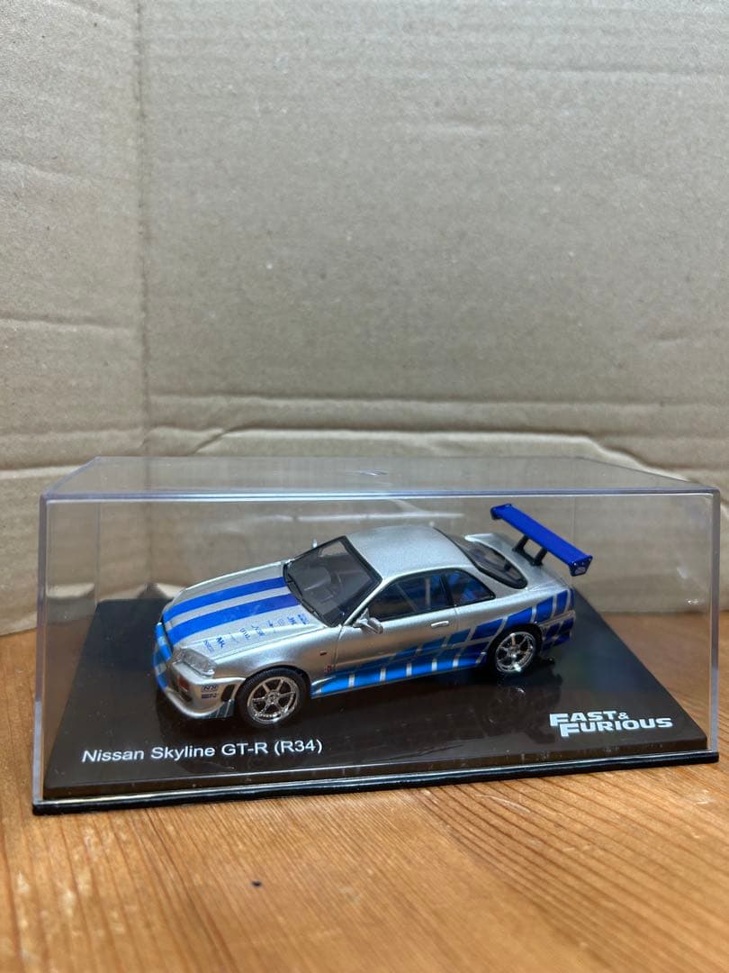 ワイルドスピード　R34GT-R plymouth gtx 2台セット